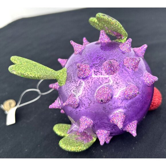 Katherine's Collection Kissing Fish Christmas Ornament 6" Multicolor - Picture 6 of 7